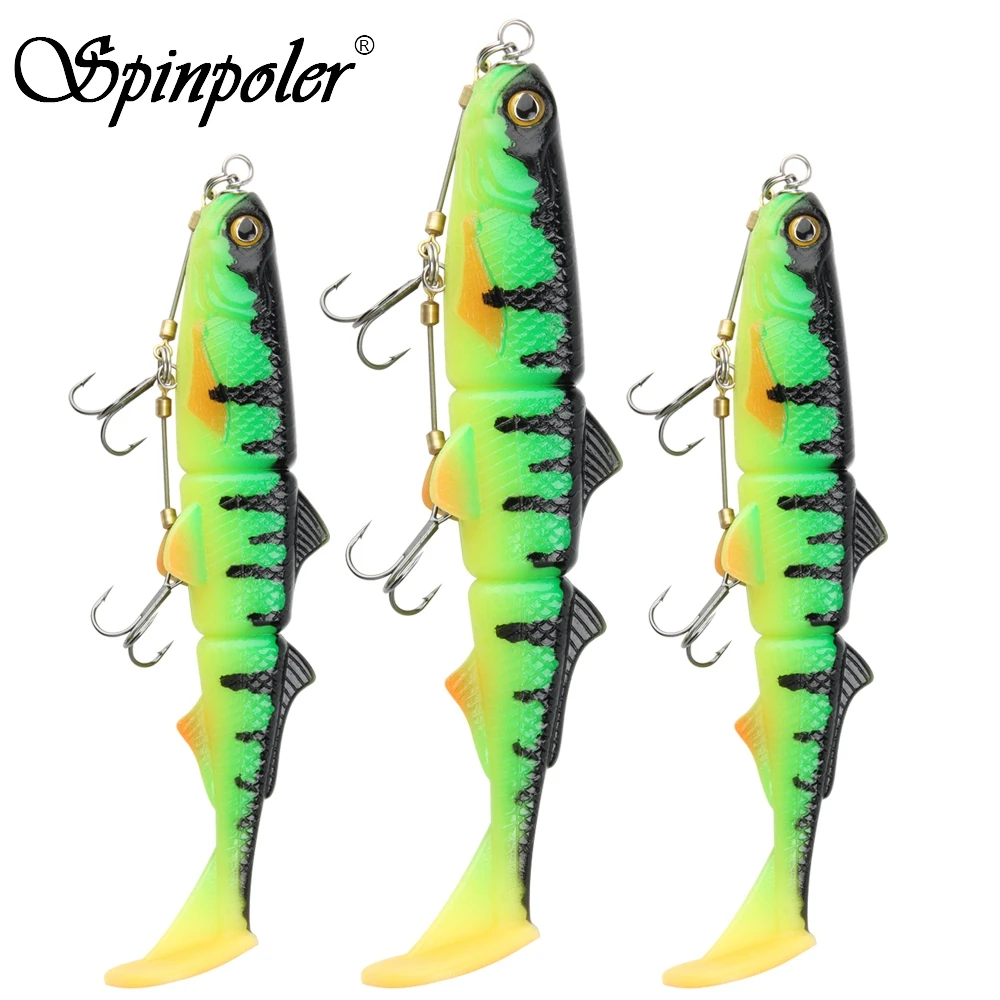 Fishing Lure Swimbait - Spinpoler بايك ستينغر تلاعب هوك نظام