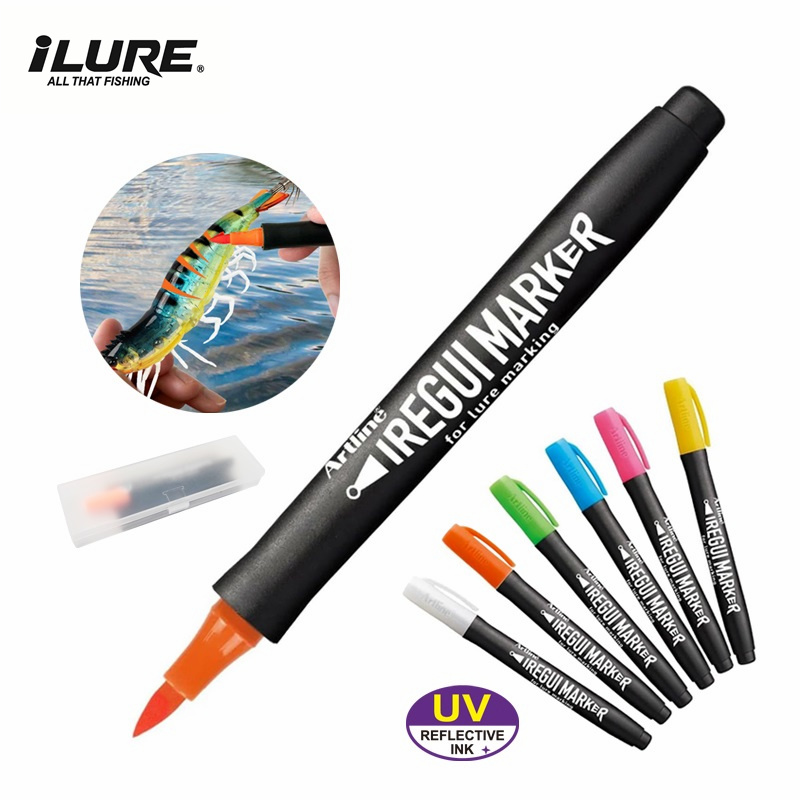 Fishing Lure Soft Plastic - أداة صيد جديدة: قلم طلاء فلورسنت