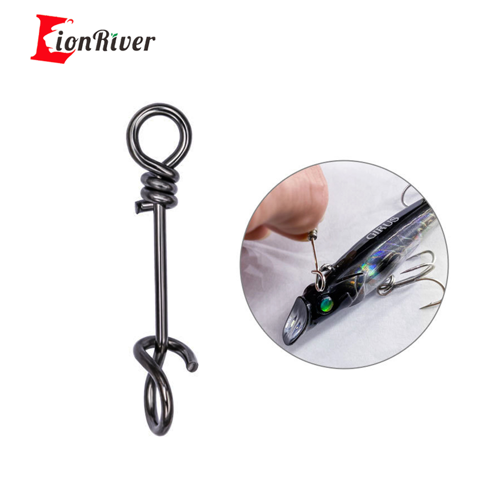 Fishing Lure Accessories - ليونريفر 100 قطعة الفولاذ المقاوم للصدأ