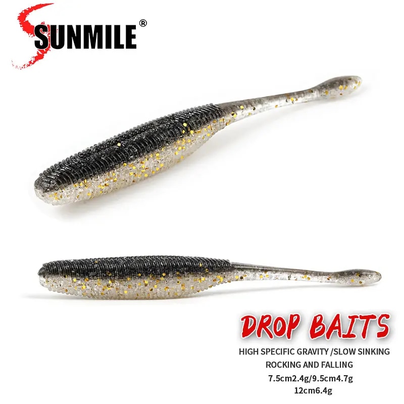 Fishing Lure Swimbait - SUNMILE الصيد السحر قطرة الطعوم الناعمة