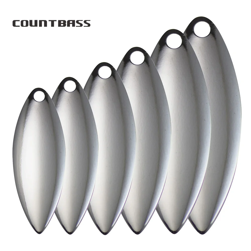 Fishing Lure Making Kit - Countbass 50 قطعة حجم 1-6 النيكل