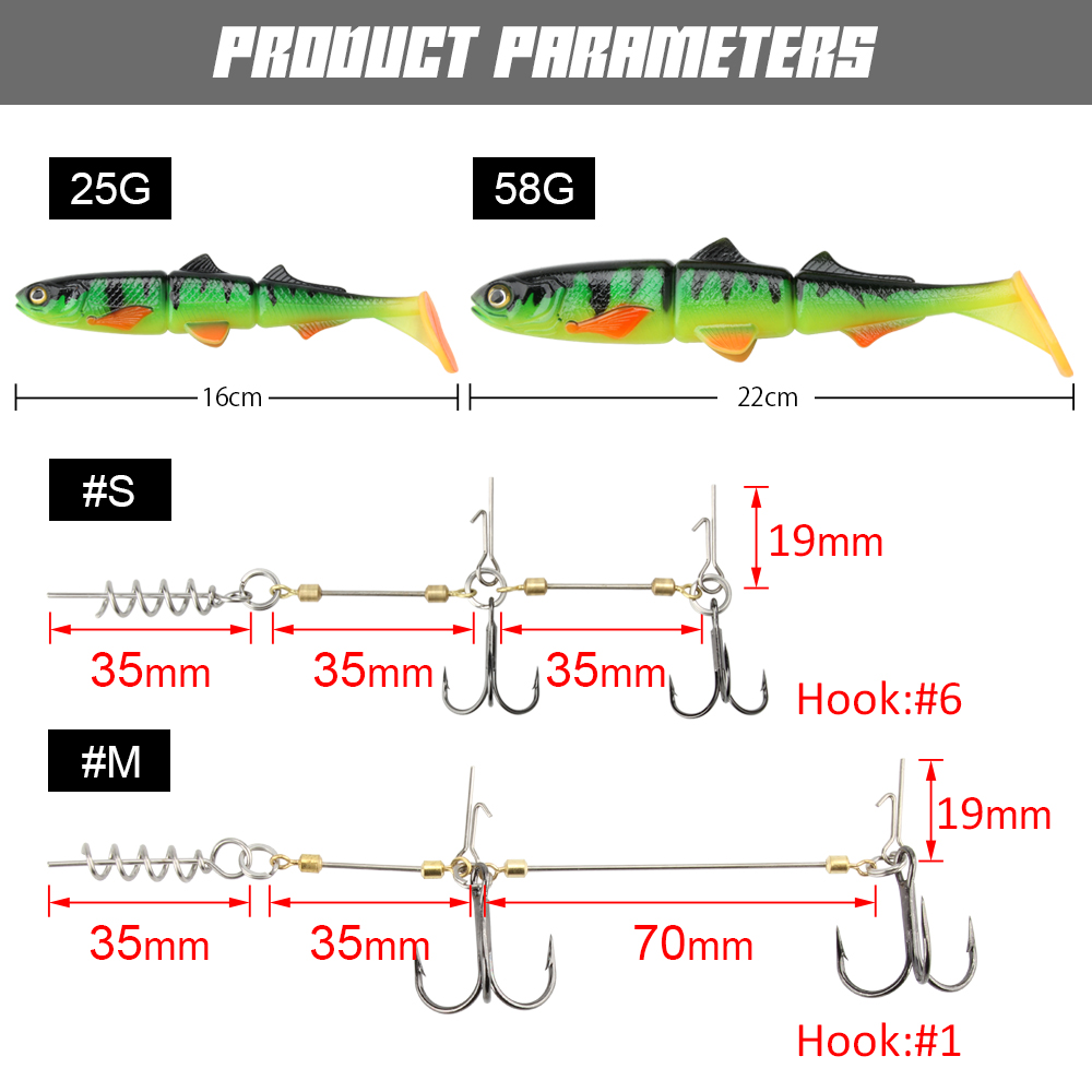 Spinpoler بايك ستينغر تلاعب هو - مراجعة Fishing Lure Swimbait وسعره