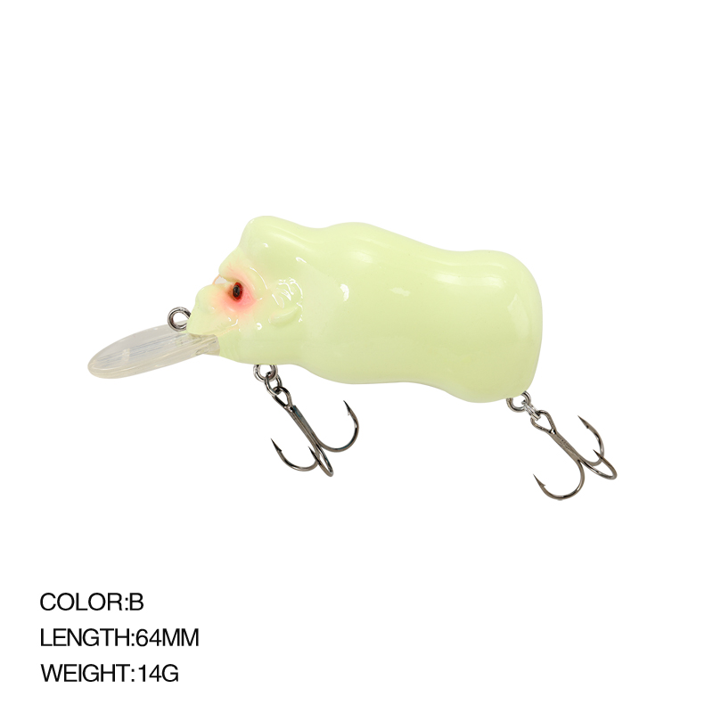 طعم صيد صناعي عائم 64 مم 16 جر - مراجعة Fishing Lure Topwater وسعره