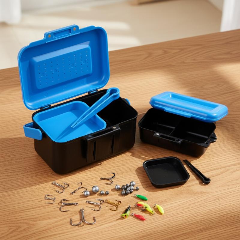 صندوق معدات صيد محمول للخصر، ح - مراجعة Fishing Lure Box وسعره