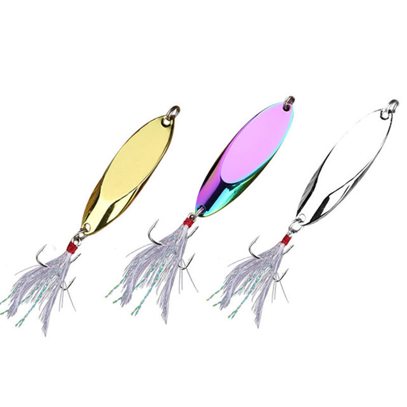 1 قطعة 2.5 جرام-35 جرام ملعقة  - مراجعة Fishing Lure Spinner وسعره