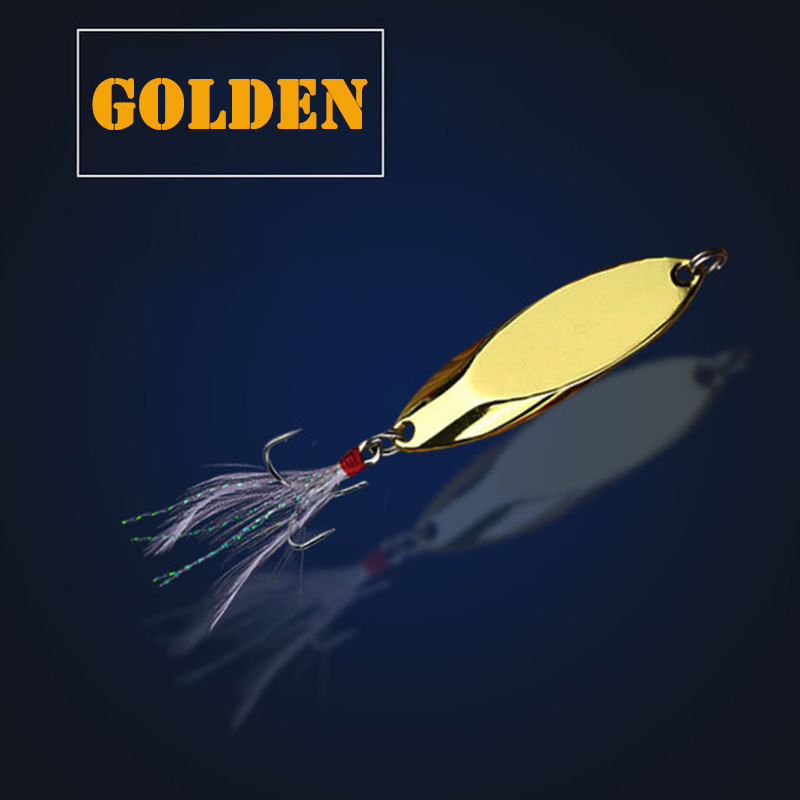 1 قطعة 2.5 جرام-35 جرام ملعقة  - مراجعة Fishing Lure Spinner وسعره