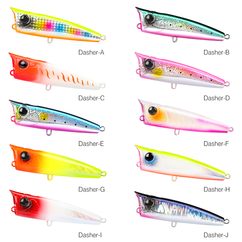 TSURINOYA 90 مللي متر 23 جرام  - مراجعة Fishing Lure Topwater وسعره