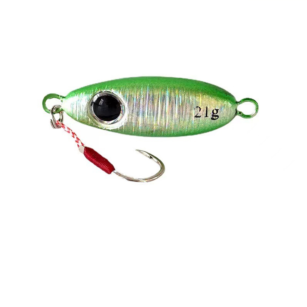 6 قطعة مايكرو المعادن القفز ال - مراجعة Fishing Lure Spoon وسعره