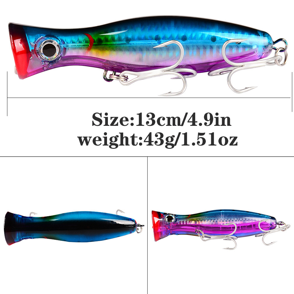 طعم صيد صناعي صلب من PROBEROS، - مراجعة Fishing Lure Topwater وسعره