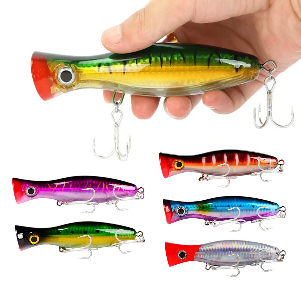 طعم صيد صناعي صلب من PROBEROS، - مراجعة Fishing Lure Topwater وسعره
