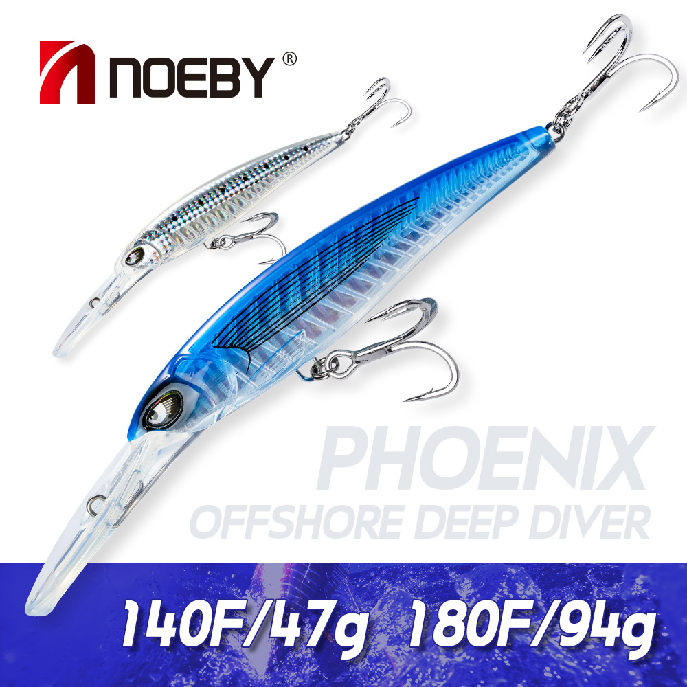 طعم صيد NOEBY Deep Diver Troll - مراجعة Fishing Lure Crankbait وسعره