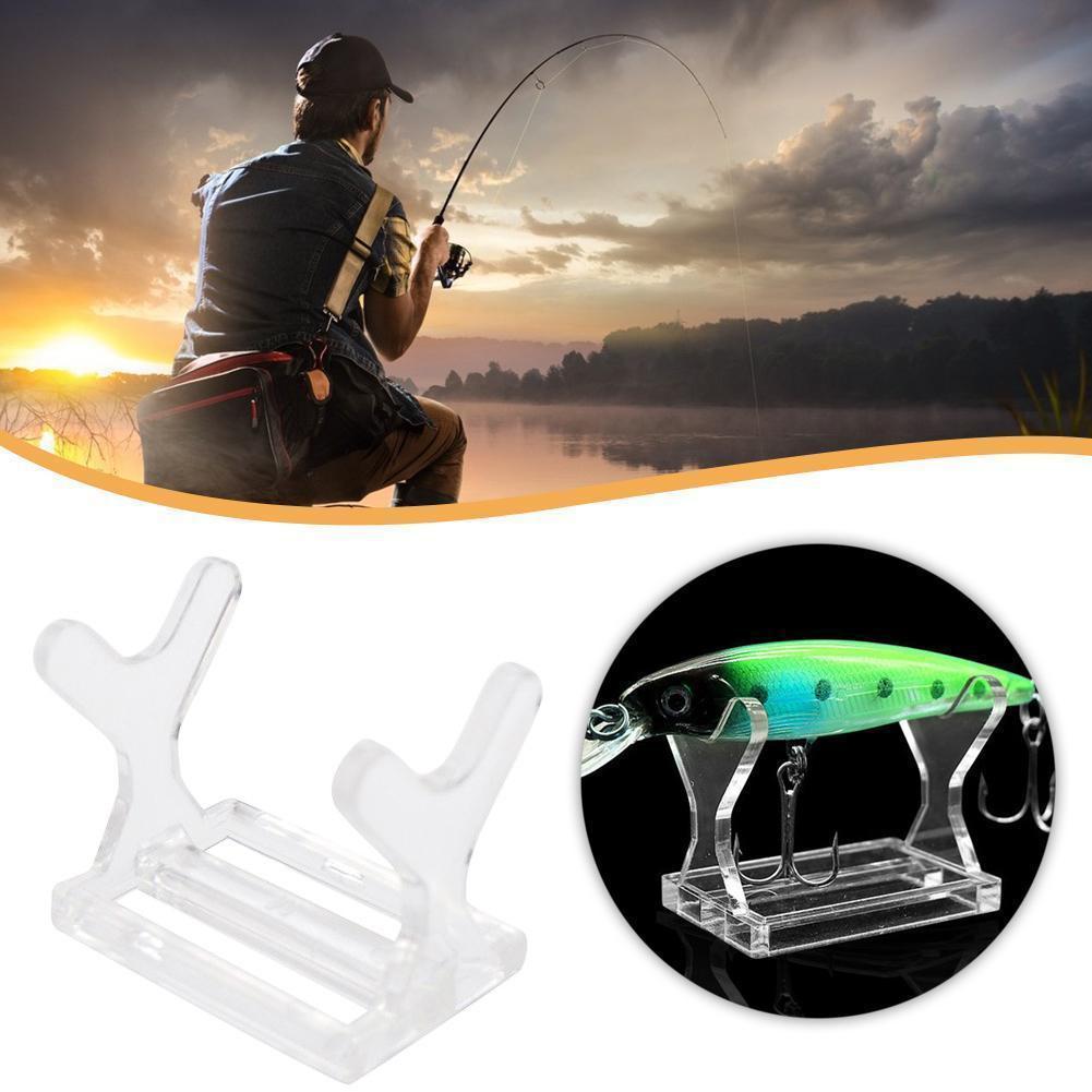 1/2/3/4/5/10 قطع حامل عرض طُعم - مراجعة Fishing Lure Swimbait وسعره