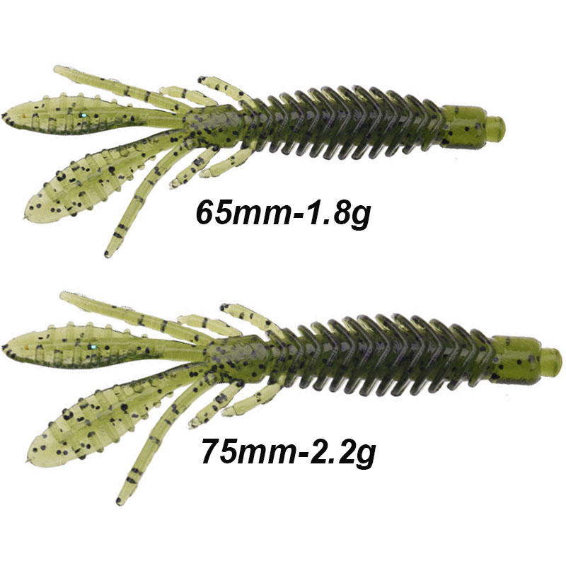 ويستباس 5 قطعة لينة الطعوم الي - مراجعة Fishing Lure Swimbait وسعره