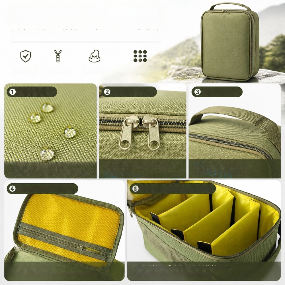 حقيبة معدات صيد قابلة للفصل، م - مراجعة Fishing Lure Box وسعره
