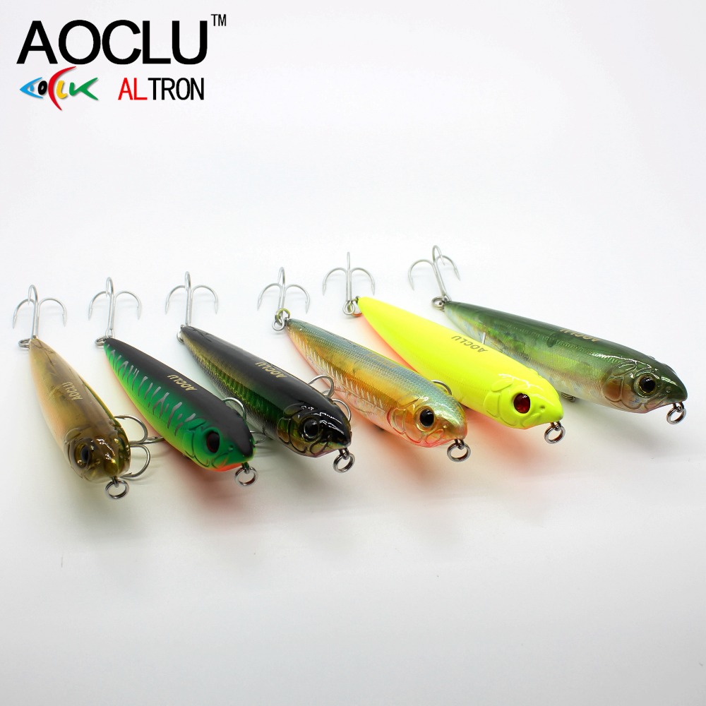 طُعم صلب يطفو على الهواء مع قل - مراجعة Fishing Lure Topwater وسعره