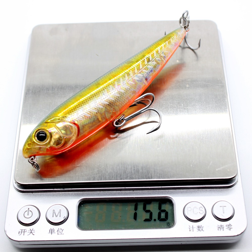 طُعم صلب يطفو على الهواء مع قل - مراجعة Fishing Lure Topwater وسعره