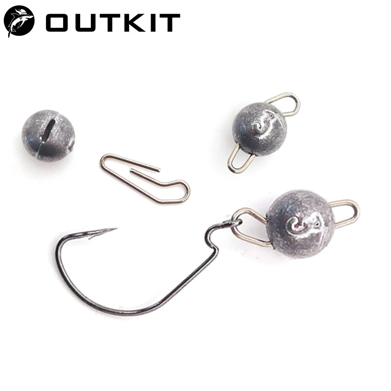 OUTKIT 10 قطعة/الوحدة الرصاص ر - مراجعة Fishing Lure Accessories وسعره