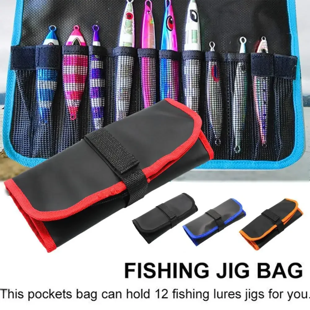 الصيد إغراء حقيبة 12 فتحات حقي - مراجعة Fishing Lure Jig وسعره